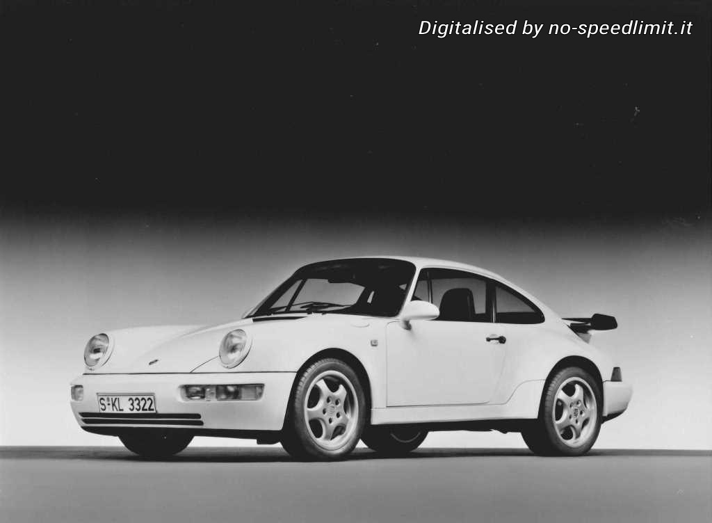 Porsche werkfoto 1991 Turbo